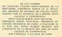 Une affirmation trompeuse sur le clocher d'une église de pèlerinage parisienne