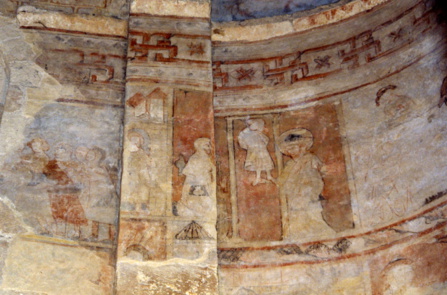 Miracle du Pendu-dépendu, saint Jacques soutient le jeune homme injustement condamné Miracle du Pendu-dépendu, saint Jacques soutient le jeune homme injustement condamné