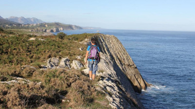 Marche sur la côte Nord, crédit photo S.Delaunay pour le Figaro Marche sur la côte Nord, crédit photo S.Delaunay pour le Figaro