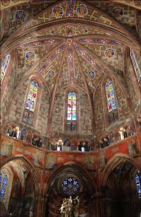 Le choeur de l'église de Rabastens