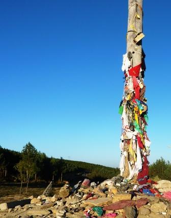 La Cruz de Ferro, octobre 2010, (cl. Chantal Petit)