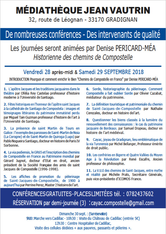 Chemins de Compostelle : Enrichir le Patrimoine mondial Chemins de Compostelle : Enrichir le Patrimoine mondial