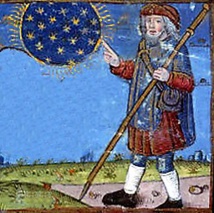 Vision nocturne des bergers, Compost et calendrier des bergers, 1493 (Angers BM-impr. Réserve SA3390 fol 77v)