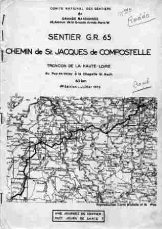 L'ancêtre des topo-guides du GR 65