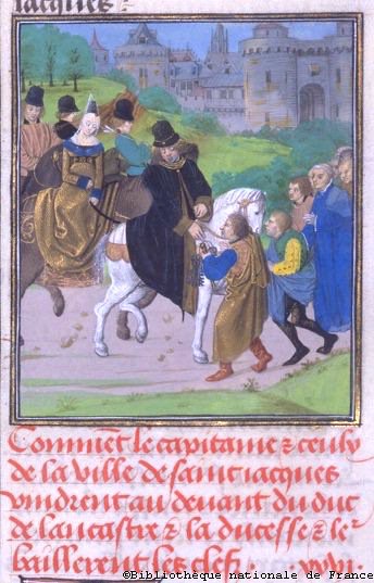 L'arrivée du duc de Lancastre à Compostelle