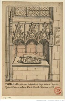 Tombeau de Jean II Le Meingre, Basilique Saint-Martin Tours