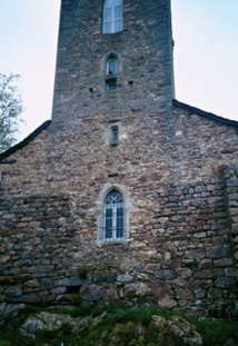 Salmiech, la chapelle du château