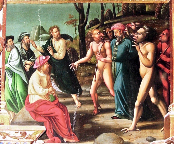 Détails du retable ignoré, étape n ° 50 bis Détails du retable ignoré, étape n ° 50 bis