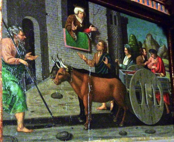 Détails du retable ignoré, étape n ° 50 bis Détails du retable ignoré, étape n ° 50 bis