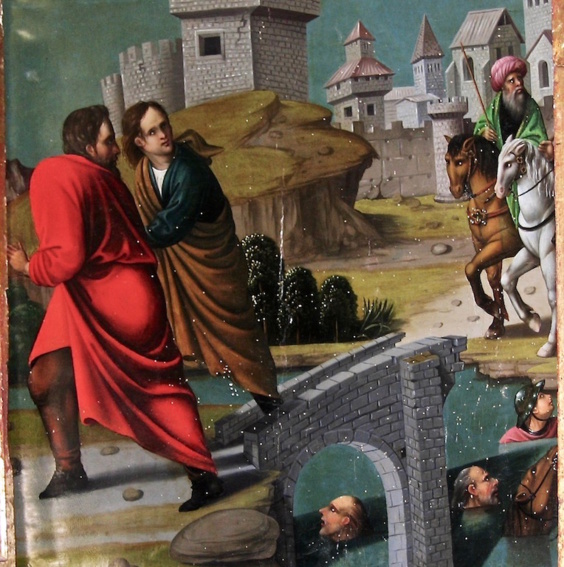 Détails du retable ignoré, étape n ° 50 bis Détails du retable ignoré, étape n ° 50 bis