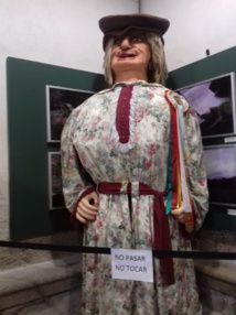Gigantones et Cabezudos à Compostelle, étape n°56