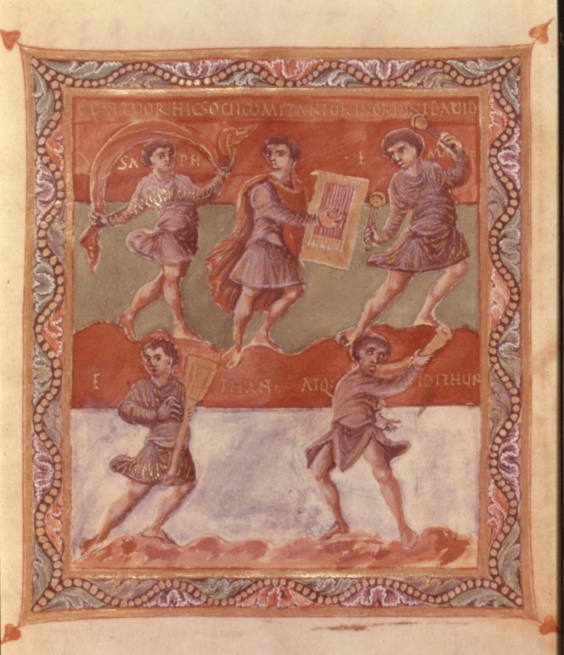 Psalmistes, Bible de Charles le Chauve Psalmistes, Bible de Charles le Chauve