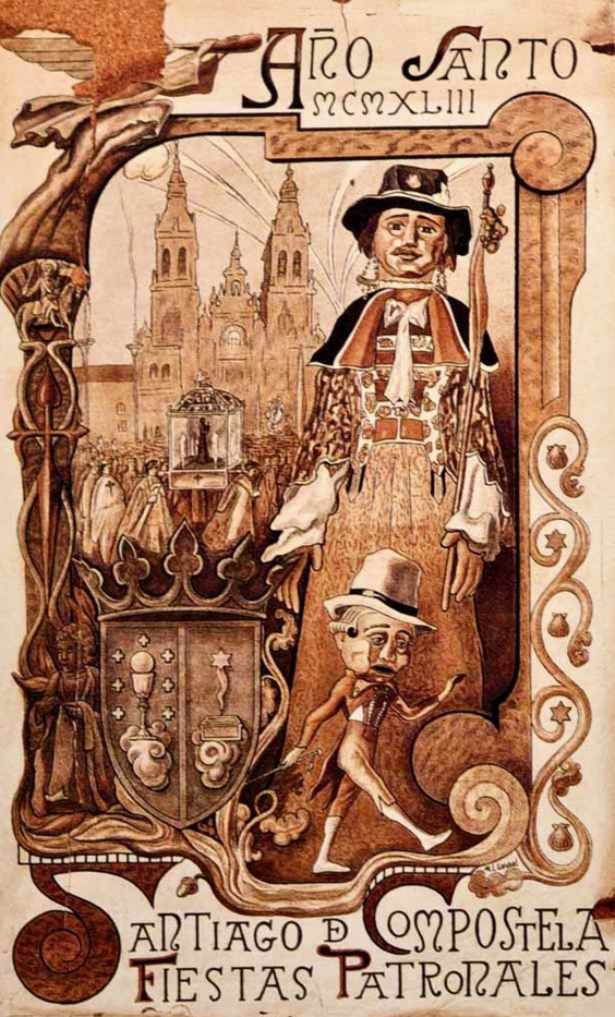 L'affiche des fêtes ,patronales