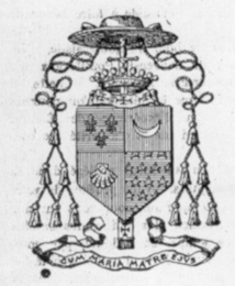 Le blason de Mgr Martin Le blason de Mgr Martin