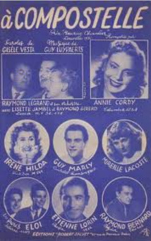 A Compostelle 1952, étape 89 A Compostelle 1952, étape 89