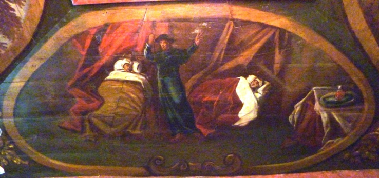 Saint Jacques guérisseur église de Lévignac (Landes) Saint Jacques guérisseur église de Lévignac (Landes)