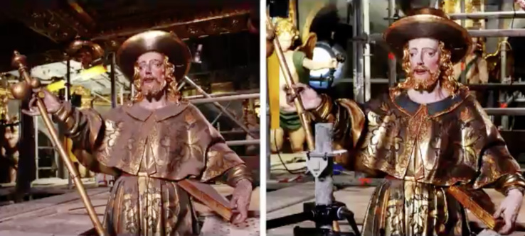 Avant et après restauration Avant et après restauration