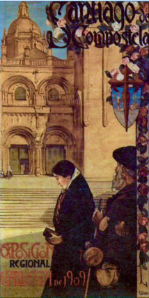 L'affiche d'une exposition de l'année sainte 2009