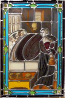 Vendôme, vitrail précédent refait. Vendôme, vitrail précédent refait.