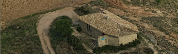 Vue aérienne du Bordon (cl. Observatoire Las Cañas)