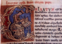 Première lettrine du Codex calixtinus