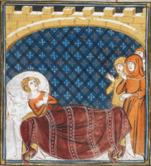 Mort du duc, BnF. Grandes chroniques, ms fr 2602 fol.229v° Mort du duc, BnF. Grandes chroniques, ms fr 2602 fol.229v°
