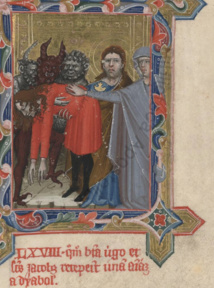 Les miniatures uniques de saint Jacques dans le Légendaire Angevin Hongrois, lettre 133