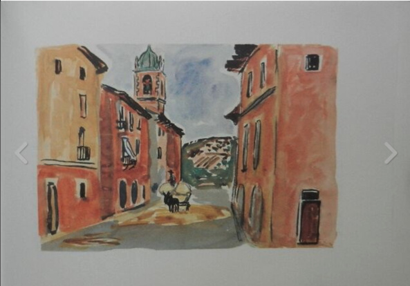 Marie Mauron à Compostelle en 1955, lettre 142 Marie Mauron à Compostelle en 1955, lettre 142