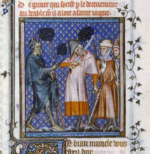 Le message de l'enfeu 4 de l’hôtel des chevaliers de Saint-Jean de Jérusalem à Toulouse 