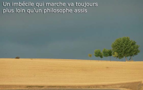 Compostelle, l’imbécile et le philosophe Compostelle, l’imbécile et le philosophe