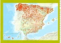 Implantations d'églises Saint-Jacques en Espagne