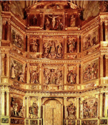 A Logroño, un retable remarquable à la gloire de saint Jacques