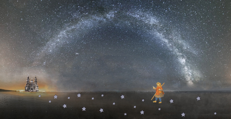 Composition de Piere-Marc Allart pour le projet Etoiles du Patrimoine Saint-Jacques Composition de Piere-Marc Allart pour le projet Etoiles du Patrimoine Saint-Jacques