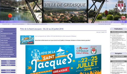 Présentation des fêtes de Gréasque (Bouches du Rhône)