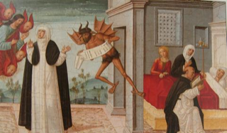 Scène d'exorcisme
