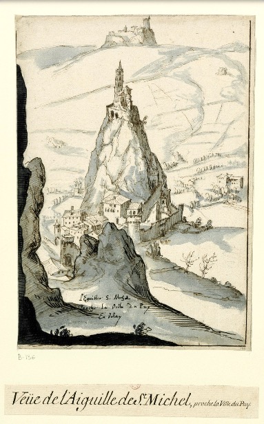 La chapelle sur une gravure du XVIe siècle