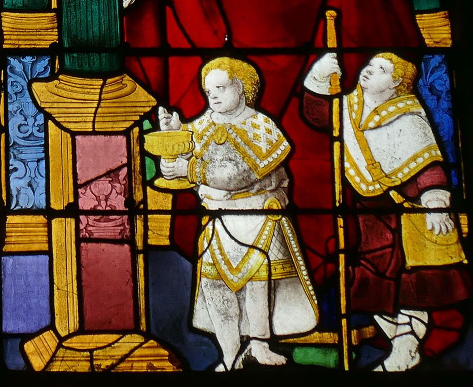 Louviers, église Notre-Dame, baie 18, XVIe siècle.