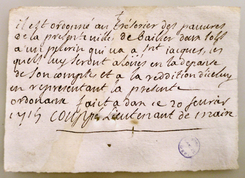 Mandat pour un troisième pèlerin
