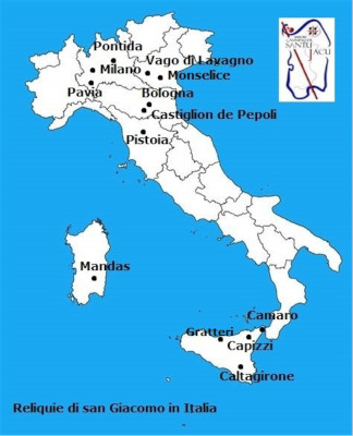 Reliques de saint Jacques en Italie, lettre 143