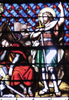 Saint Jacques apparaissant en songe au roi Ramire (église Saint-Jacques, Pau)