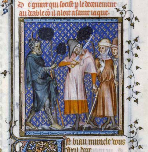Le message de l'enfeu 4 de l’hôtel des chevaliers de Saint-Jean de Jérusalem à Toulouse 