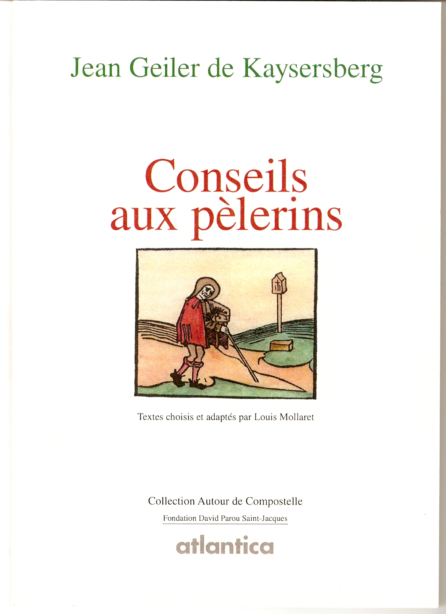 Couverture de Conseils aux pèlerins