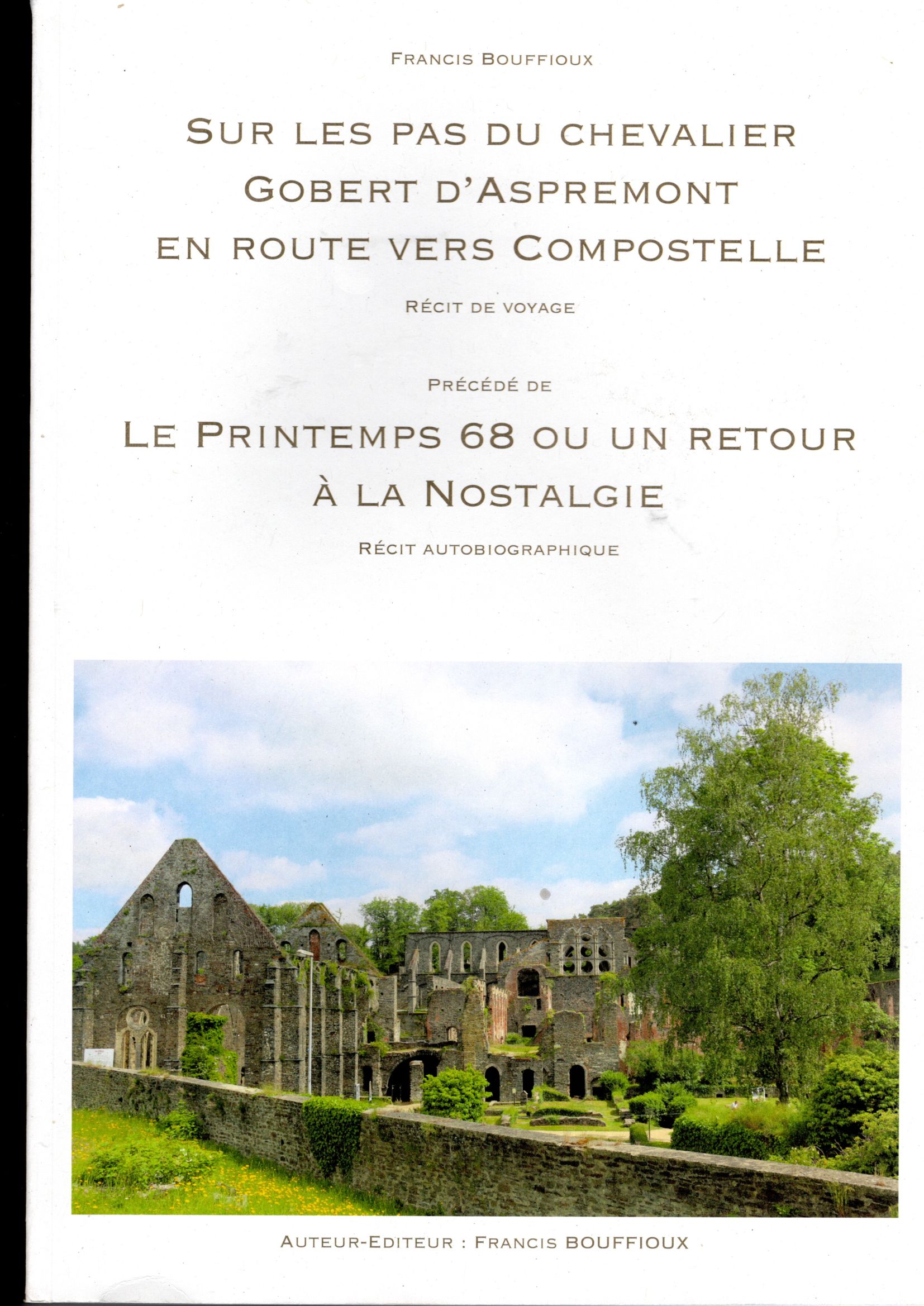 Couverture du livre de F. Bouffioux