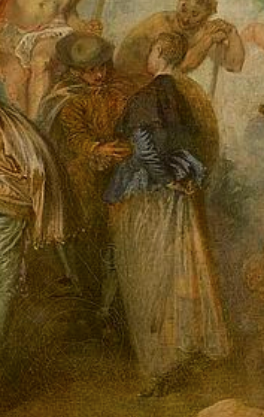 L'embarquement pour Cythère (détail) L'embarquement pour Cythère (détail)