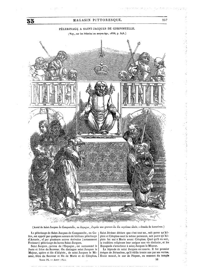 Lettre 184, Un « secret » de Compostelle révélé ! Lettre 184, Un « secret » de Compostelle révélé !