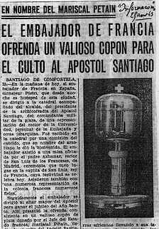 La presse espagnole rend compte de la visite de l'ambassadeur de France La presse espagnole rend compte de la visite de l'ambassadeur de France