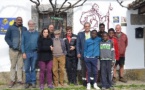 Pèlerins confinés dans l’auberge paroissiale de Fuenterroble, étape n° 54