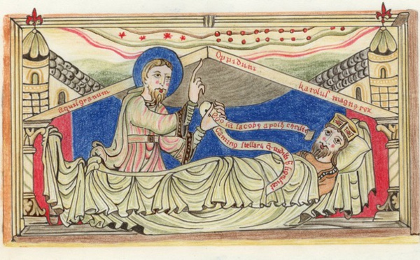 La saga du Songe de Charlemagne du Codex Calixtinus, lettre 120