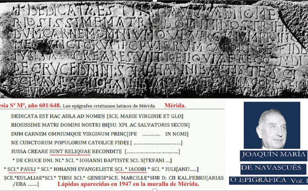 Un enigma, la reliquia de Santiago en Mérida, carta 161