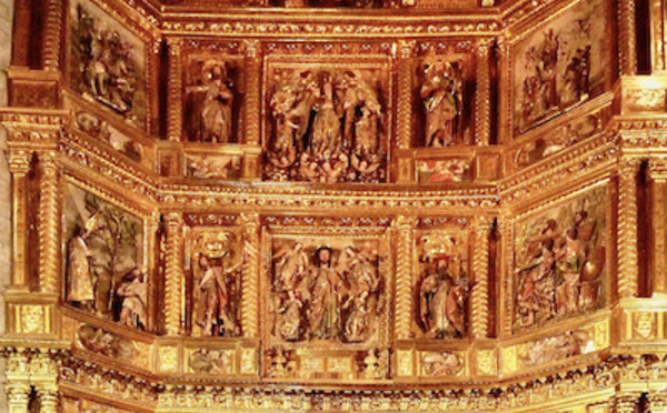 A Logroño, un retable remarquable à la gloire de saint Jacques